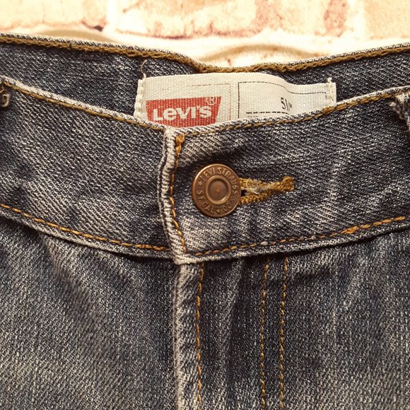 Levi's 514 Jeans Slim Straight Size 12 Reg - Picture 5 of 16